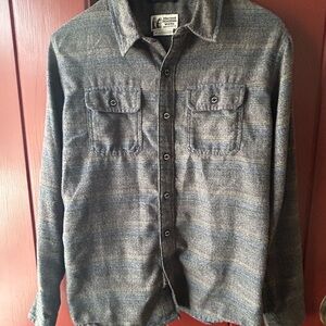 Marmot Mountain Works Gray Herringbone Shirt